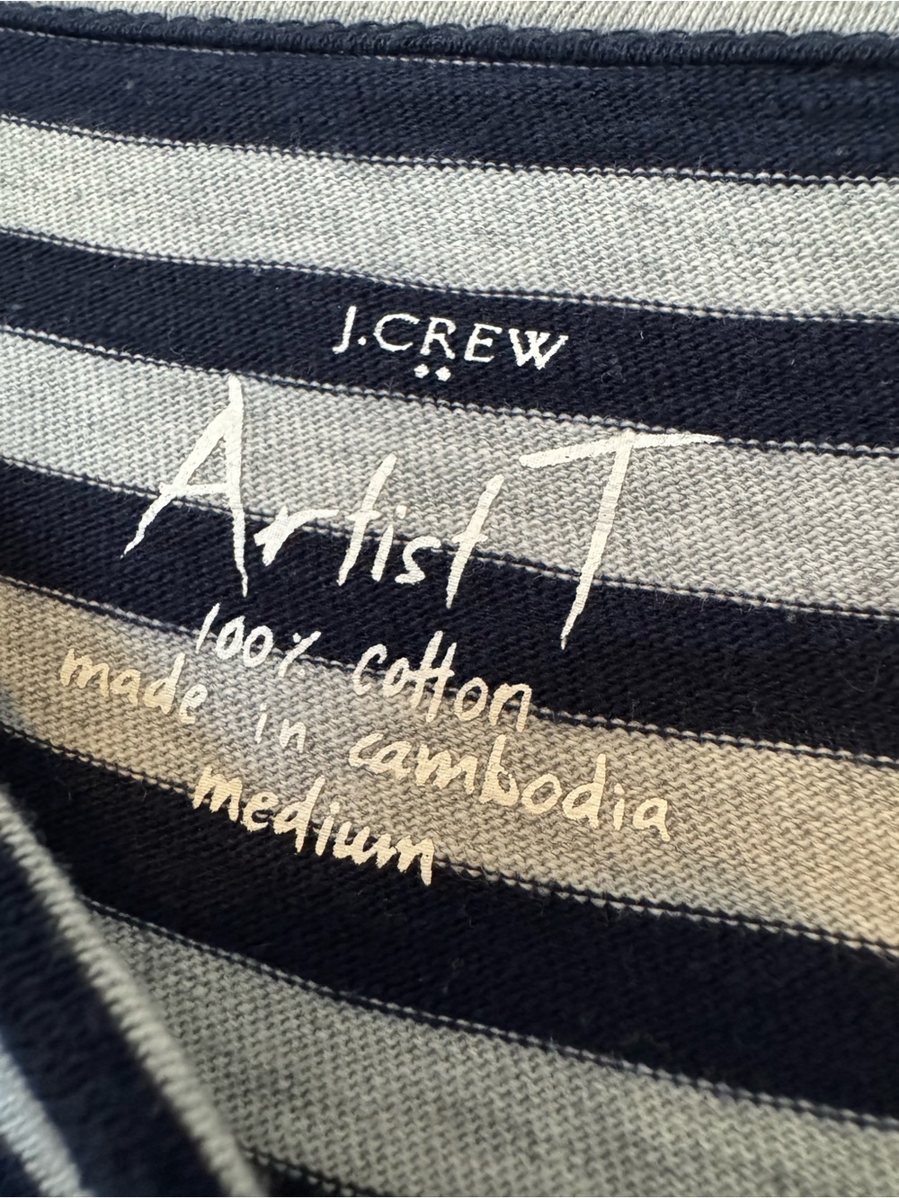 J. Crew Boatneck Artist’s Tee - Picture 3 of 3